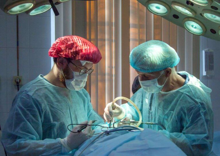عمل لاپاراسکوپی حاملگی خارج رحمی